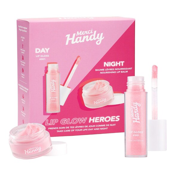 Kit Lip Glow Heroes - Set per le labbra, MERCI HANDY