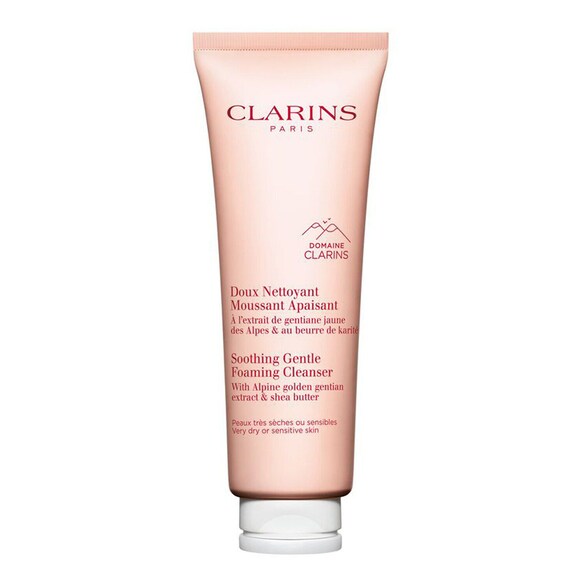 Detergente Schiumogeno Lenitivo - Detergente schiumogeno per pelle sensibile, CLARINS