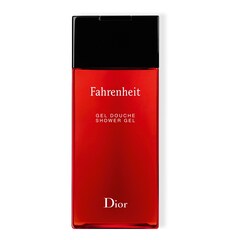 Fahrenheit – Gel doccia profumato da uomo – Corpo e capelli, flacone, DIOR