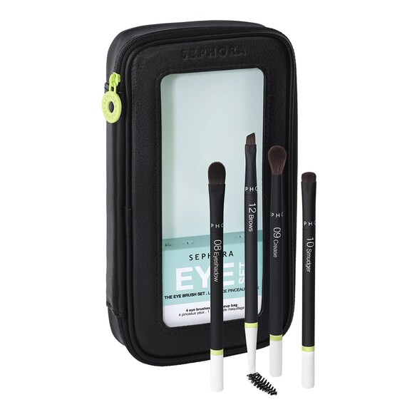 Set di pennelli occhi - Applicazione intuitiva, finish impeccabile, SEPHORA COLLECTION
