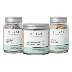 Programma bruciagrassi 1 mese - Integratori per diete ipocaloriche, D-LAB NUTRICOSMETICS