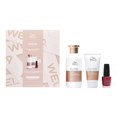 Fusion - Set per la riparazione intensa di capelli danneggiati e indeboliti, WELLA PROFESSIONALS