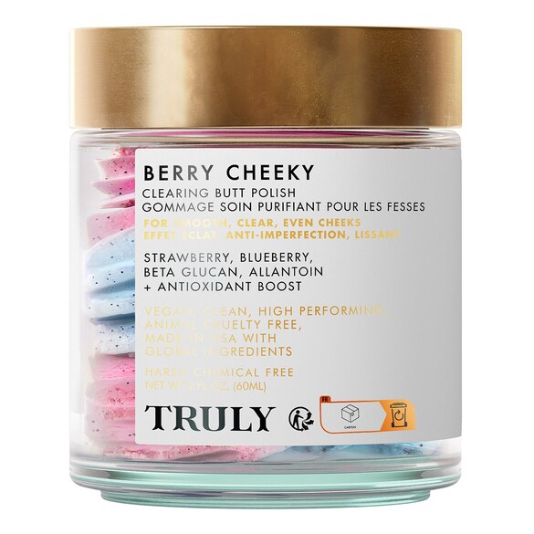 Berry Cheeky - Scrub purificante per i glutei, TRULY