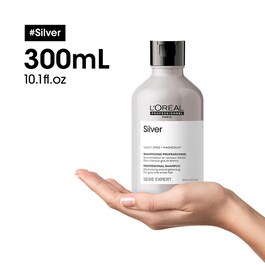 Silver Shampoo per capelli grigi e bianchi, neutralizza i riflessi gialli