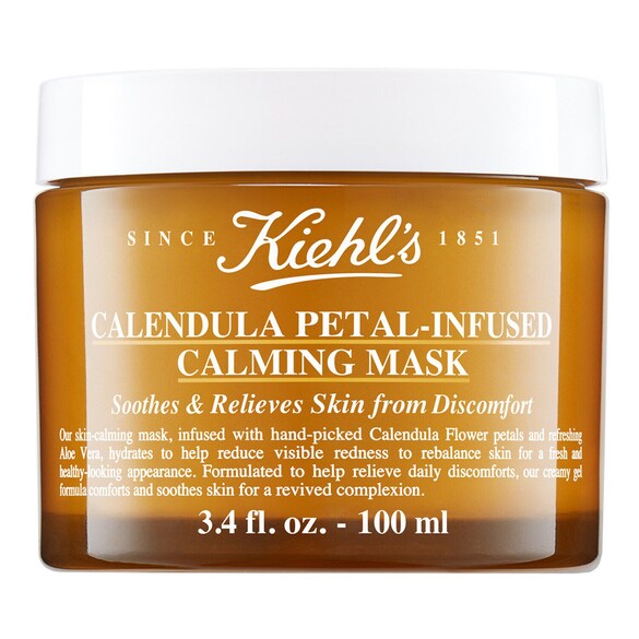 Calendula Petal-Infused Calming Mask - Maschera Lenitiva viso, KIEHL'S SINCE 1851