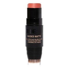 Nudies Matte Blush - Stick per blush a doppia punta, NUDESTIX