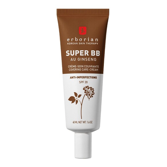 SUPER BB CON GINSENG - Trattamento anti-imperfezioni ad alta copertura, ERBORIAN