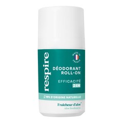Deodorante roll-on - Deodorante all'aloe efficacia 24h, RESPIRE