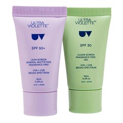 Duo di creme solari lenitive - Set creme solari per il viso, ULTRA VIOLETTE