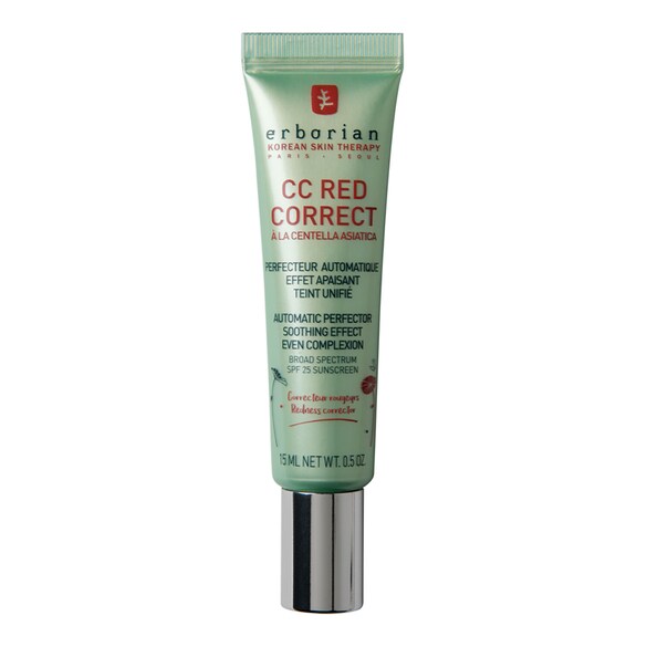 CC Red Correct - Trattamento illuminante in formato da viaggio, ERBORIAN