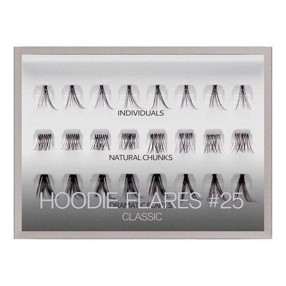 Hoodie Flares #25 Classic - Ciglia finte, HUDA BEAUTY