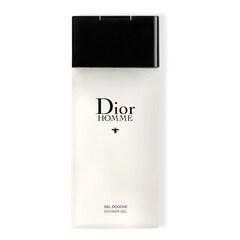 Dior Homme – Gel doccia tonificante e profumato da uomo – Note legnose 200 ml, DIOR