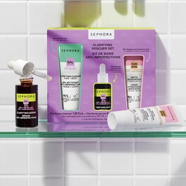 Kit di trattamenti anti-impefezioni - mini gel + mini siero + mini idratante