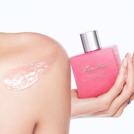 Miss Dior Olio Corpo Esfoliante all'Estratto di Rosa – Olio doccia esfoliante