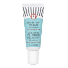 Brigthen + Glow - Crema illuminante alla niacinamide per il contorno occhi, FIRST AID BEAUTY