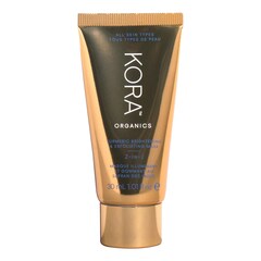 Turmeric Brightening & Exfoliating Mask 2-in-1 - Maschera esfoliante viso, KORA ORGANICS