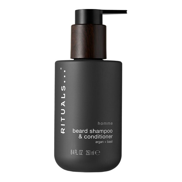 RITUALS Homme 2-in-1 Beard shampoo & conditioner - shampoo per barba, RITUALS