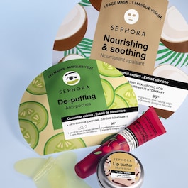 Maschera agli estratti di frutta e acido ialuronico - Maschere viso in tessuto