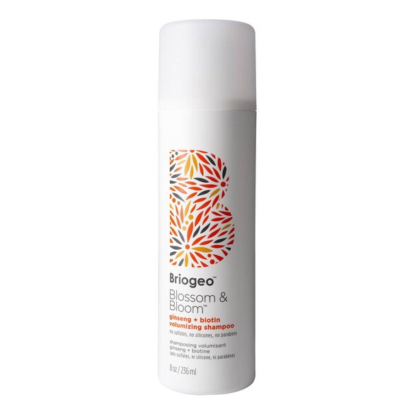 Blossom & Bloom Ginseng + Biotin Volumizing Shampoo - Shampoo volumizzante, BRIOGEO