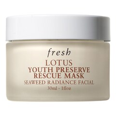 Lotus Youth Preserve Rescue Mask - Maschera Giovinezza SOS Loto formato viaggio, FRESH