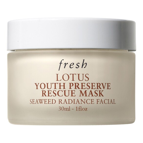 Lotus Youth Preserve Rescue Mask - Maschera Giovinezza SOS Loto formato viaggio, FRESH