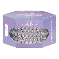 Slim Premium - Crystal clear, elastici per capelli, INVISIBOBBLE