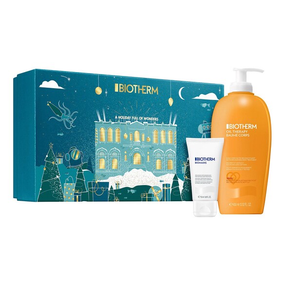 Oil Therapy Baume Corps Set  - Cofanetto trattamento corpo, BIOTHERM