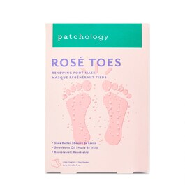 Rosé Toes - Maschera riparatrice piedi Formato Viaggio