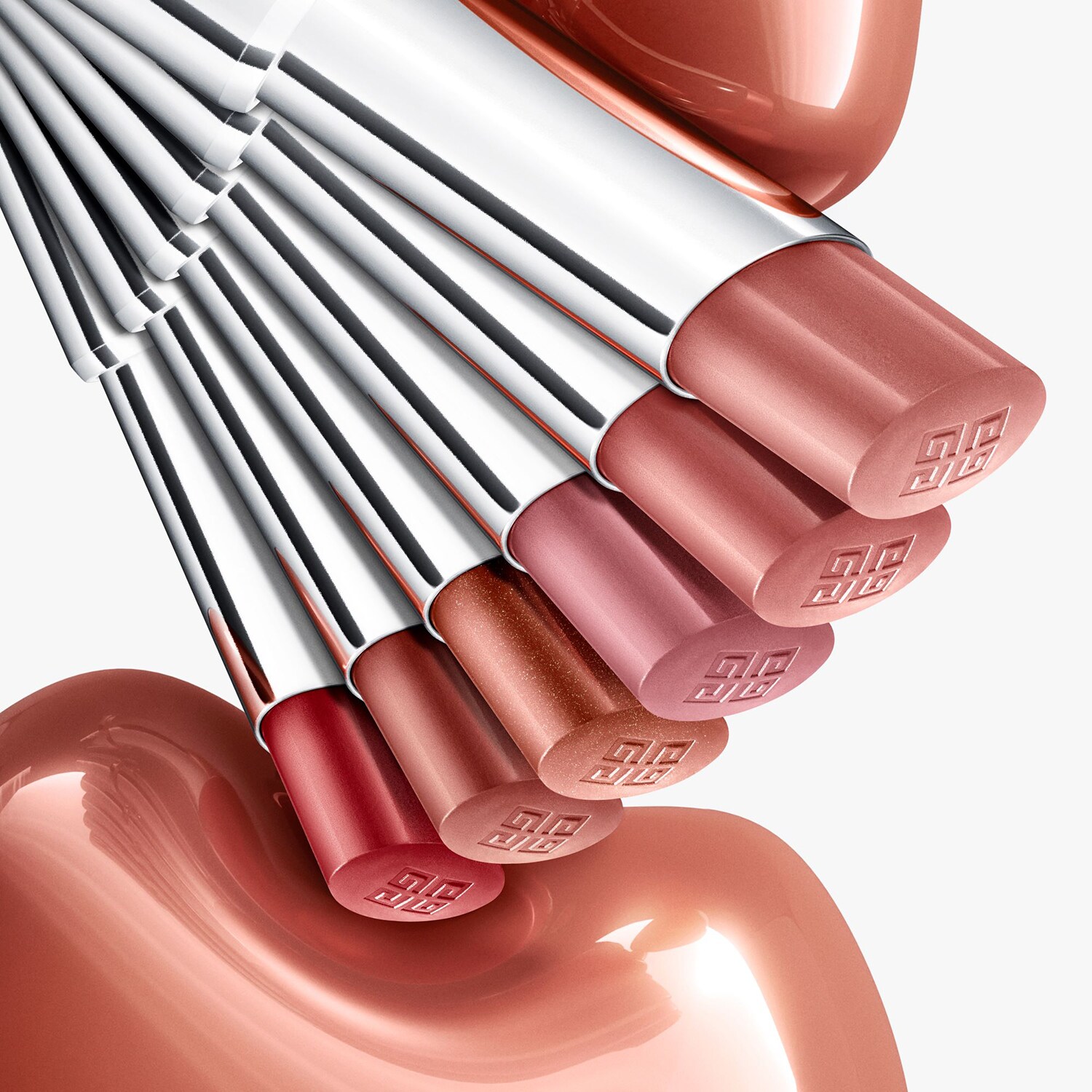 Rose Perfecto Shine Serum Lipstick Rossetto luminoso e trattante di