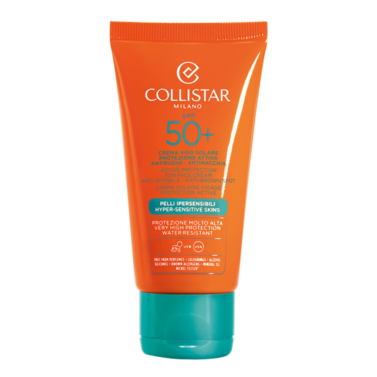 Crema Viso Solare Protezione Attiva Pelli Sensibili SPF 50+ di