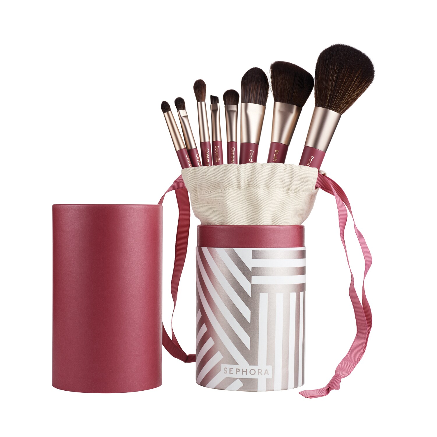 Advanced brush set Set di 8 pennelli viso e occhi di SEPHORA COLLECTION ≡ SEPHORA