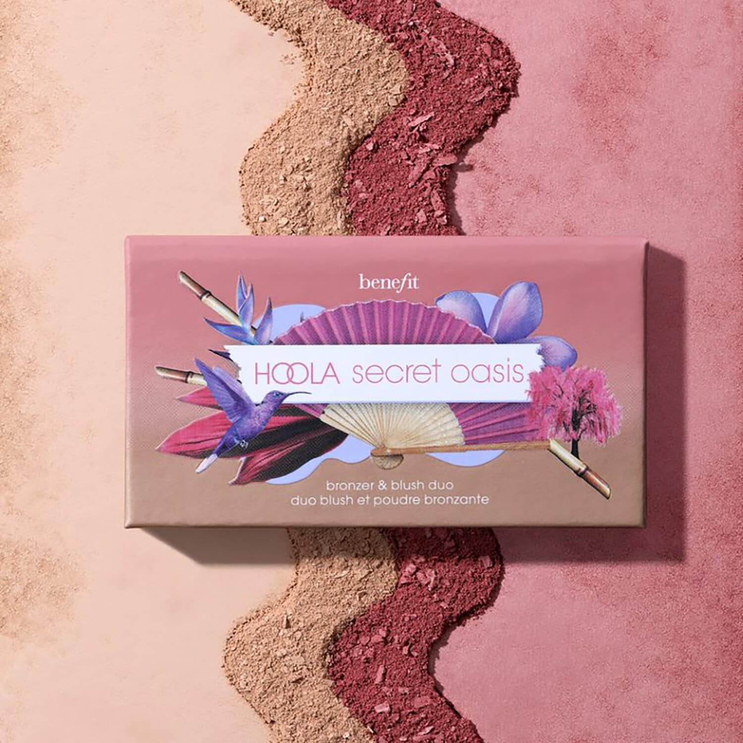 Hoola Palette Duo Viso Blush Bronzer Illuminante di BENEFIT