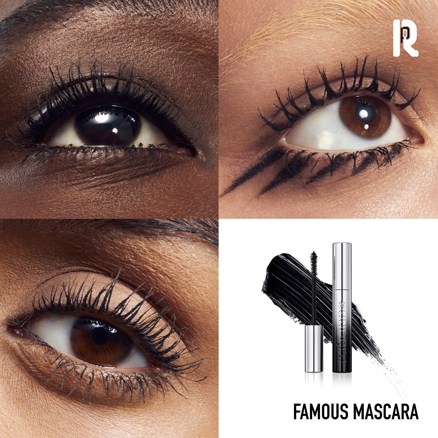Eyephoria Famous Mascara Mascara Volumizzante 5in1 di RABANNE