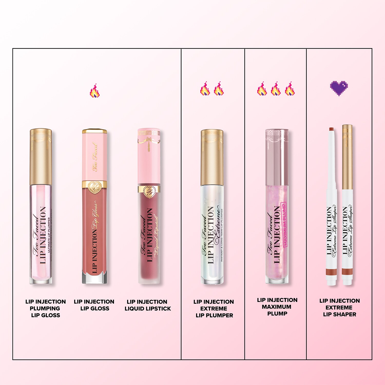 Lip Injection Power Plumping Lip Gloss Gloss labbra di TOO FACED ≡