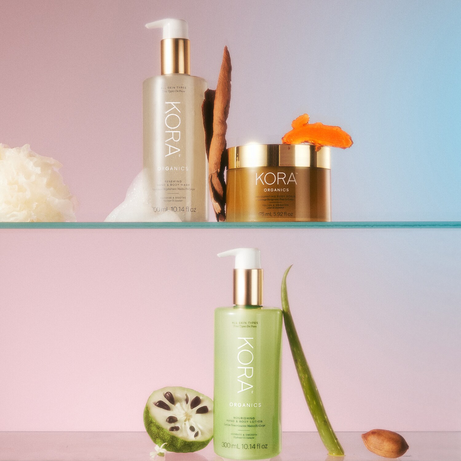 Invigorating Body Scrub Scrub corpo energizzante di KORA ORGANICS ≡