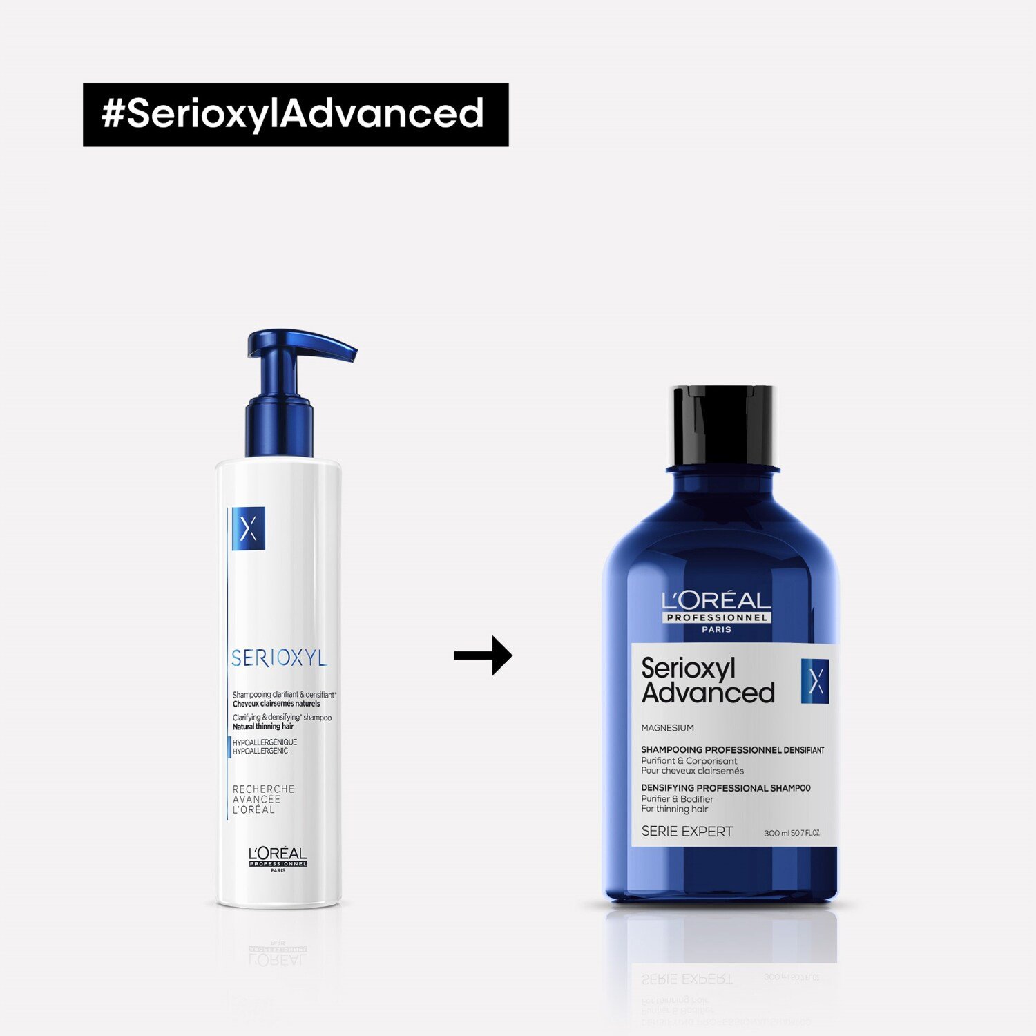 Serioxyl Advanced Shampoo Purifier & Bodifier di L'Oréal