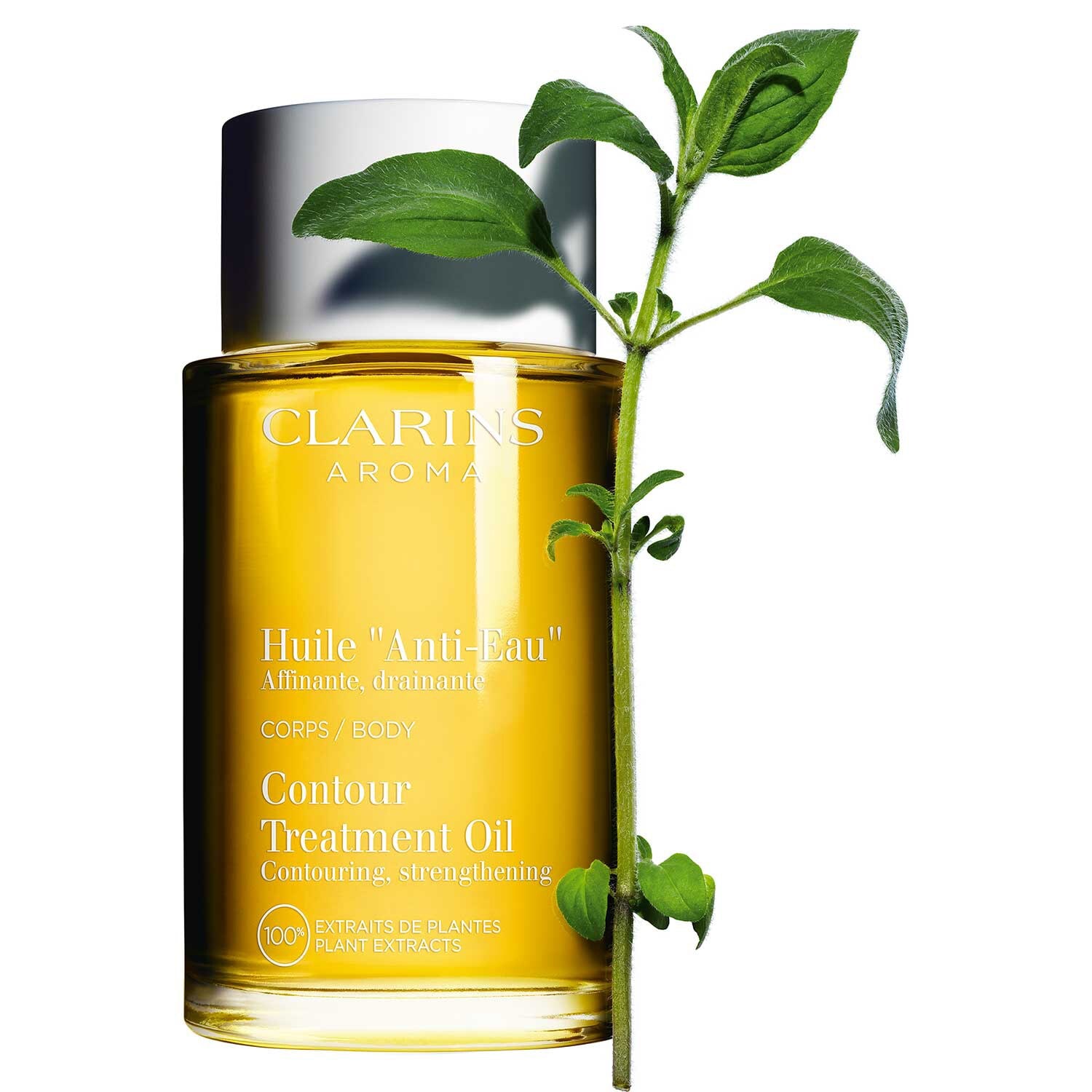Huile Minceur Drainante Clarins - Anti-eau, Affine La Silhouette, Soulage Les Jambes Lourdes