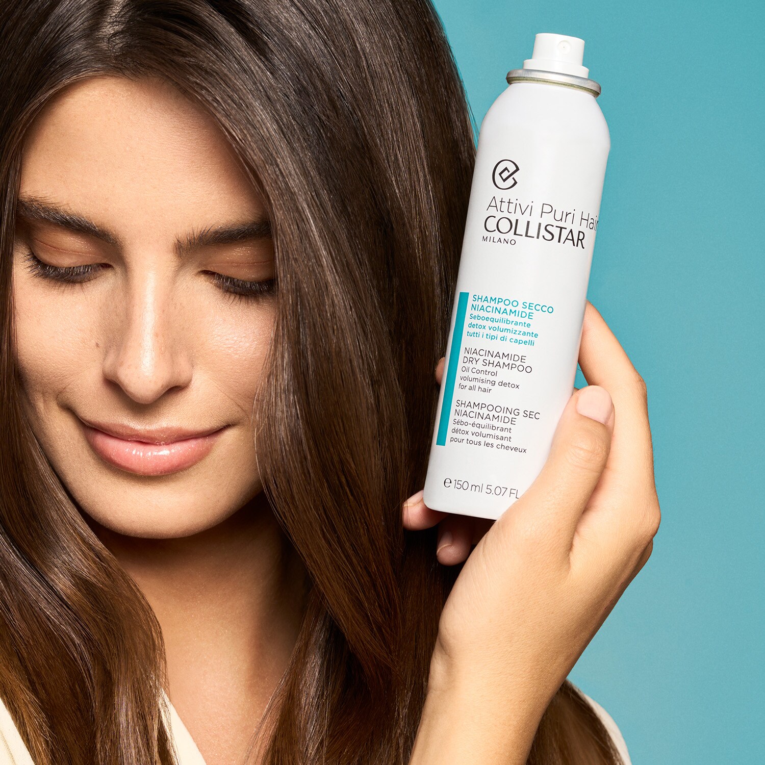 SHAMPOO SECCO NIACINAMIDE Seboequilibrante Detox Volumizzante di