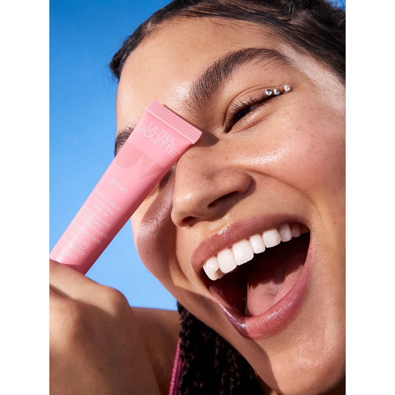 Sheen Screen™ SPF 50 - Balsamo labbra idratante con protezione solare ...