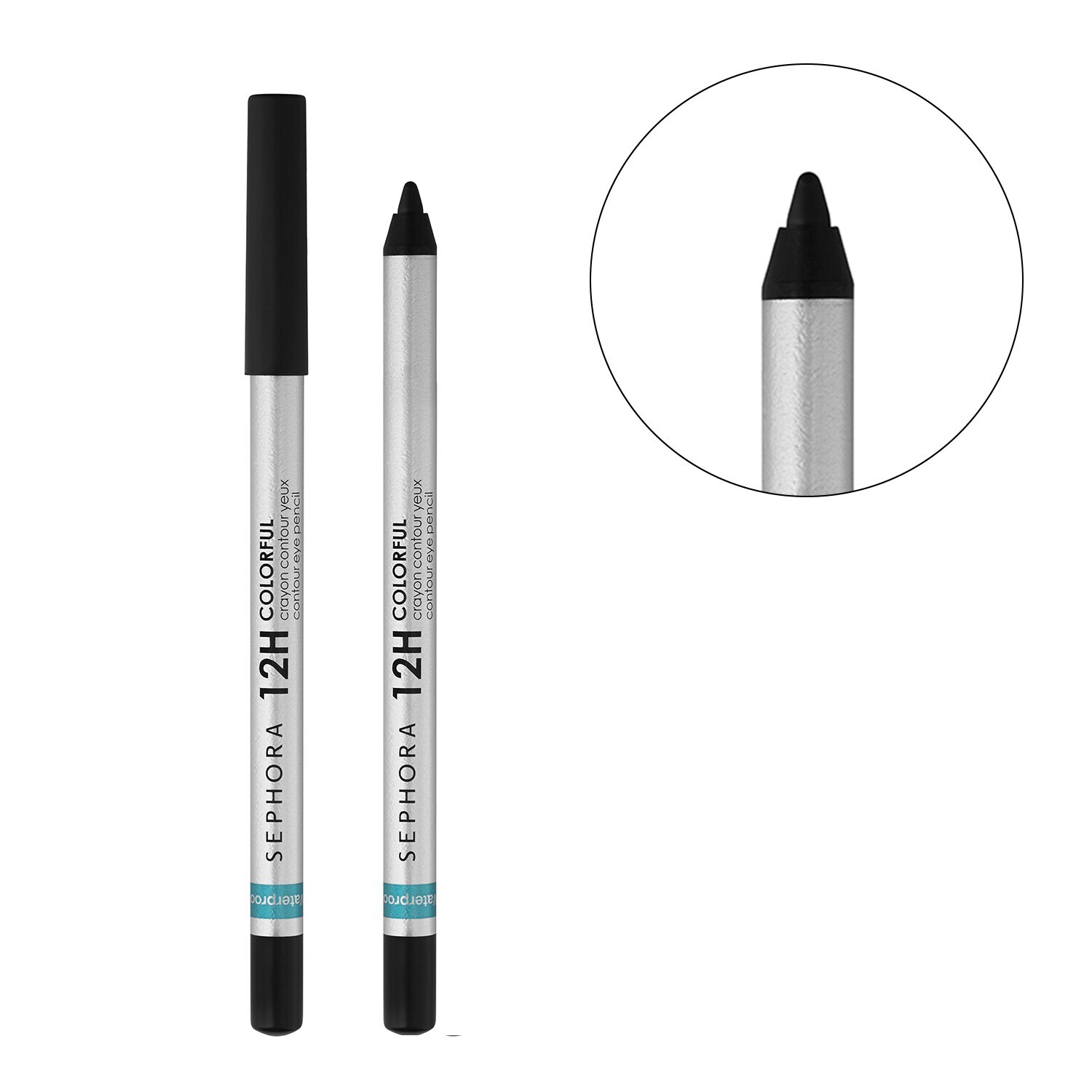 Crayon Eyeliner Waterproof Sephora - Nuance 46 T-Rex Argenté - Neuf